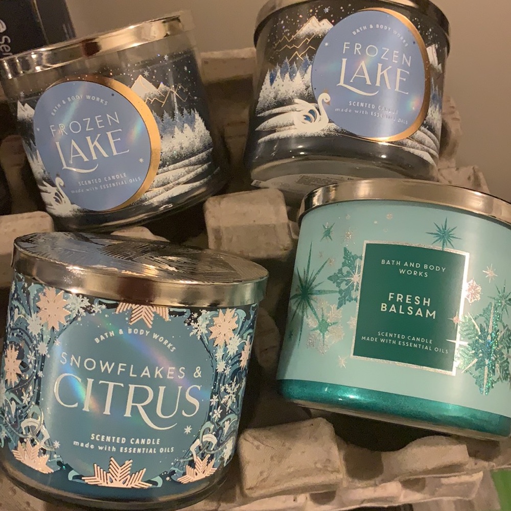 White barn candles